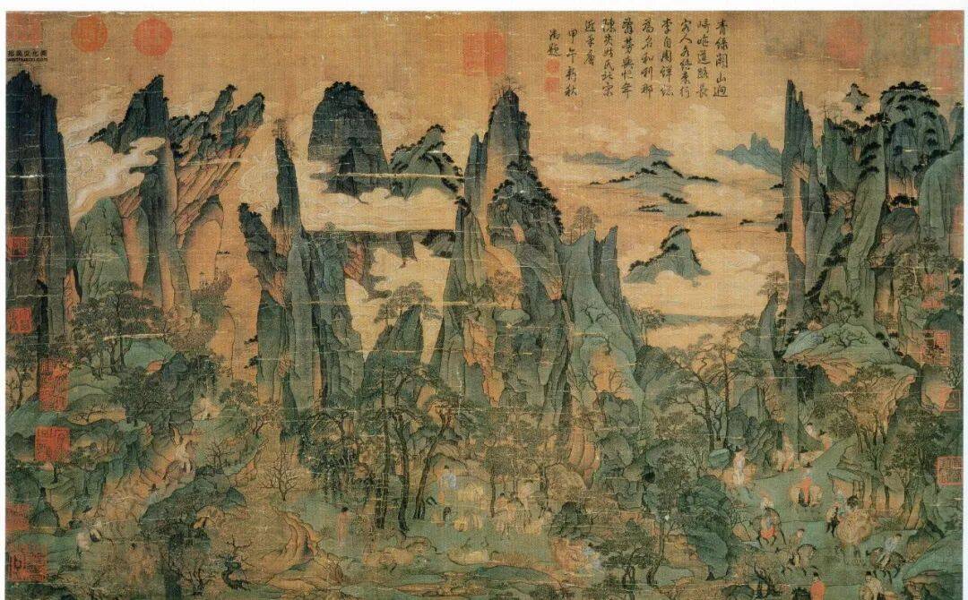 一幅优秀的中国山水画可以从哪...